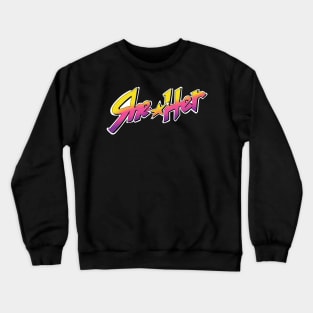 Jem and the Pronouns (She/Her) Crewneck Sweatshirt